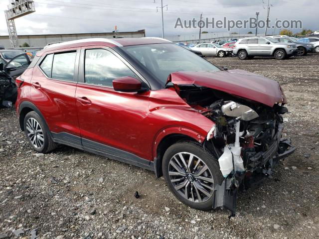 2022 Nissan Kicks Sv Red vin: 3N1CP5CV5NL500052