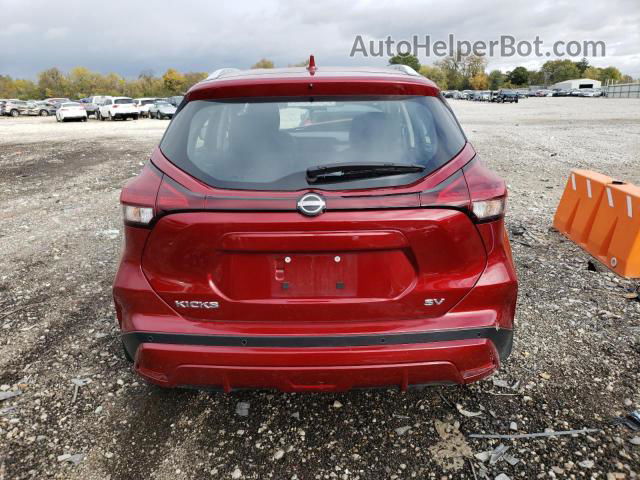 2022 Nissan Kicks Sv Red vin: 3N1CP5CV5NL500052