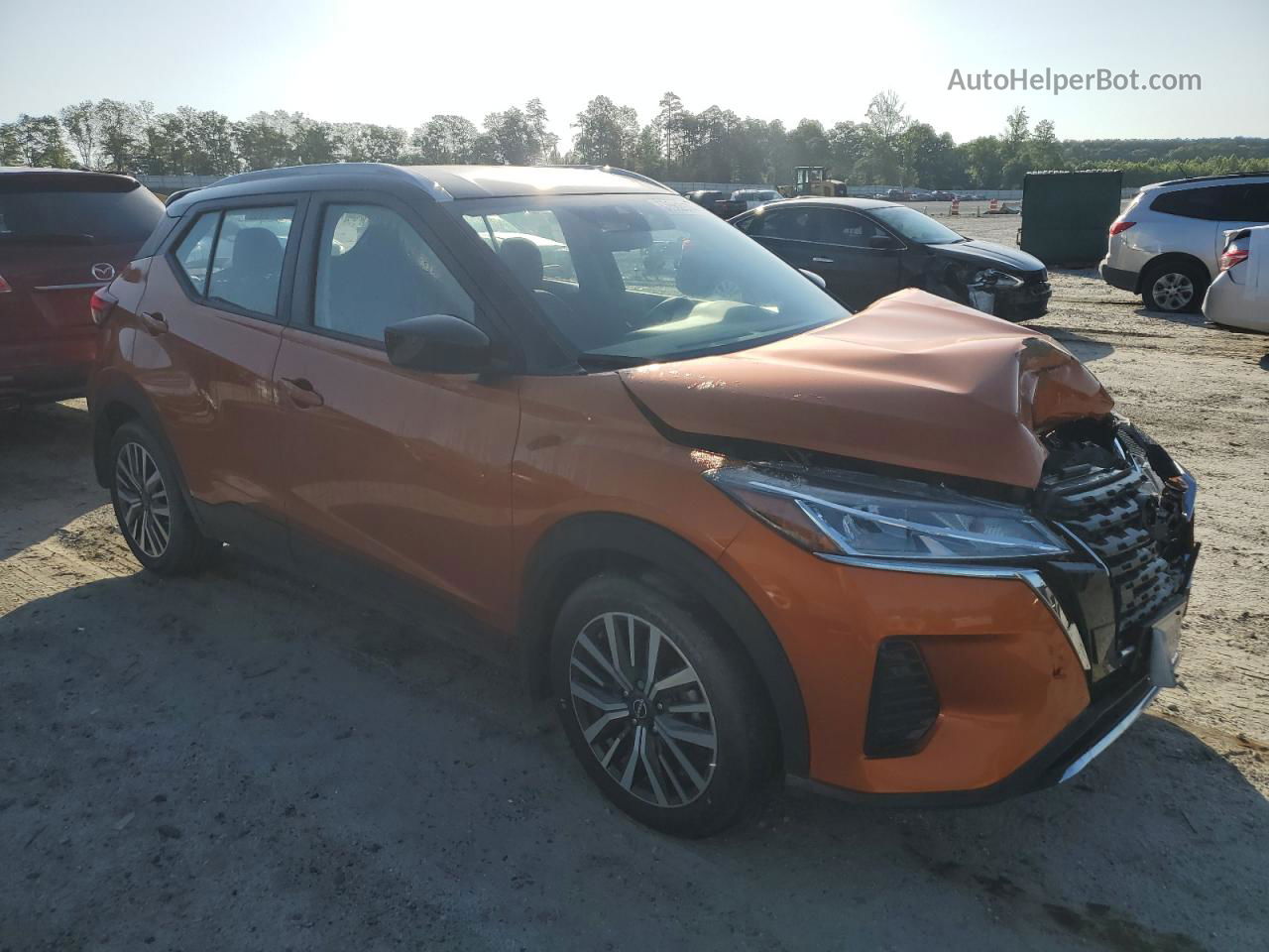 2022 Nissan Kicks Sv Orange vin: 3N1CP5CV5NL518258