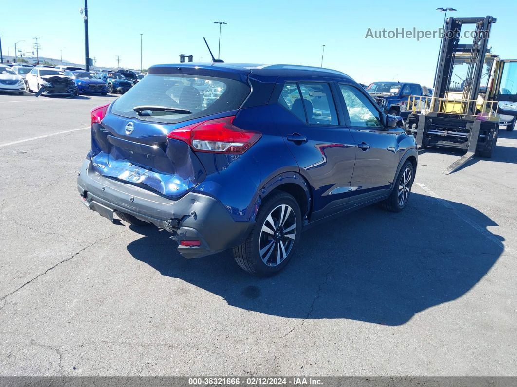 2020 Nissan Kicks Sv Xtronic Cvt Blue vin: 3N1CP5CV6LL489933