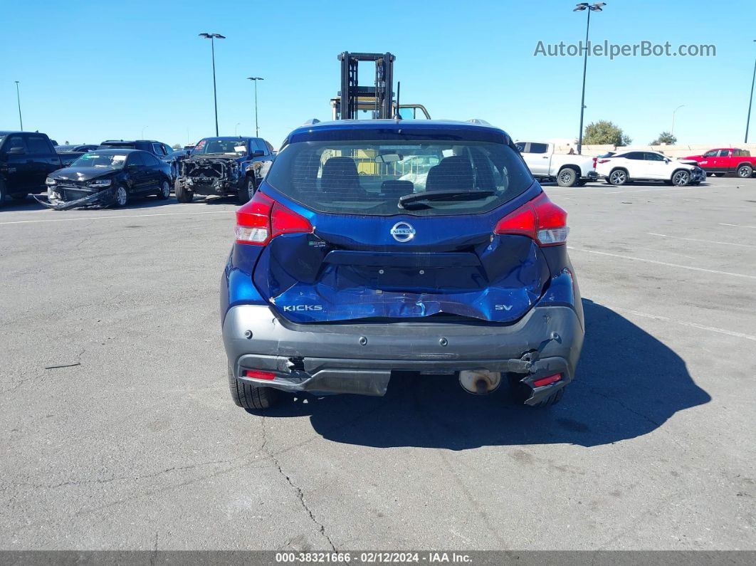 2020 Nissan Kicks Sv Xtronic Cvt Blue vin: 3N1CP5CV6LL489933