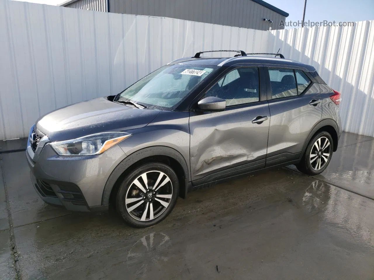 2020 Nissan Kicks Sv Gray vin: 3N1CP5CV6LL504298