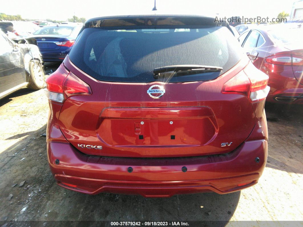 2020 Nissan Kicks Sv Maroon vin: 3N1CP5CV6LL542095