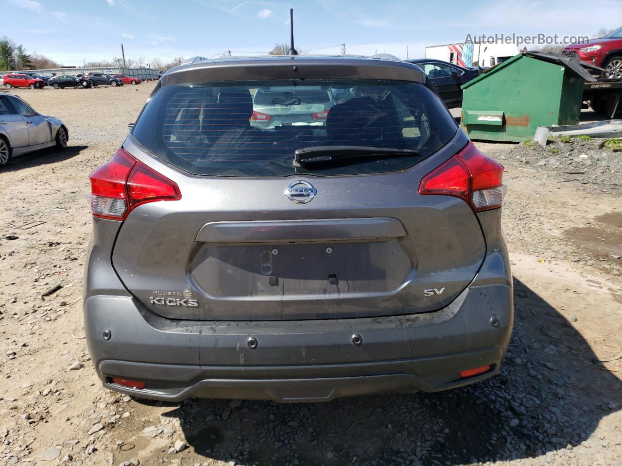 2020 Nissan Kicks Sv Gray vin: 3N1CP5CV6LL546874