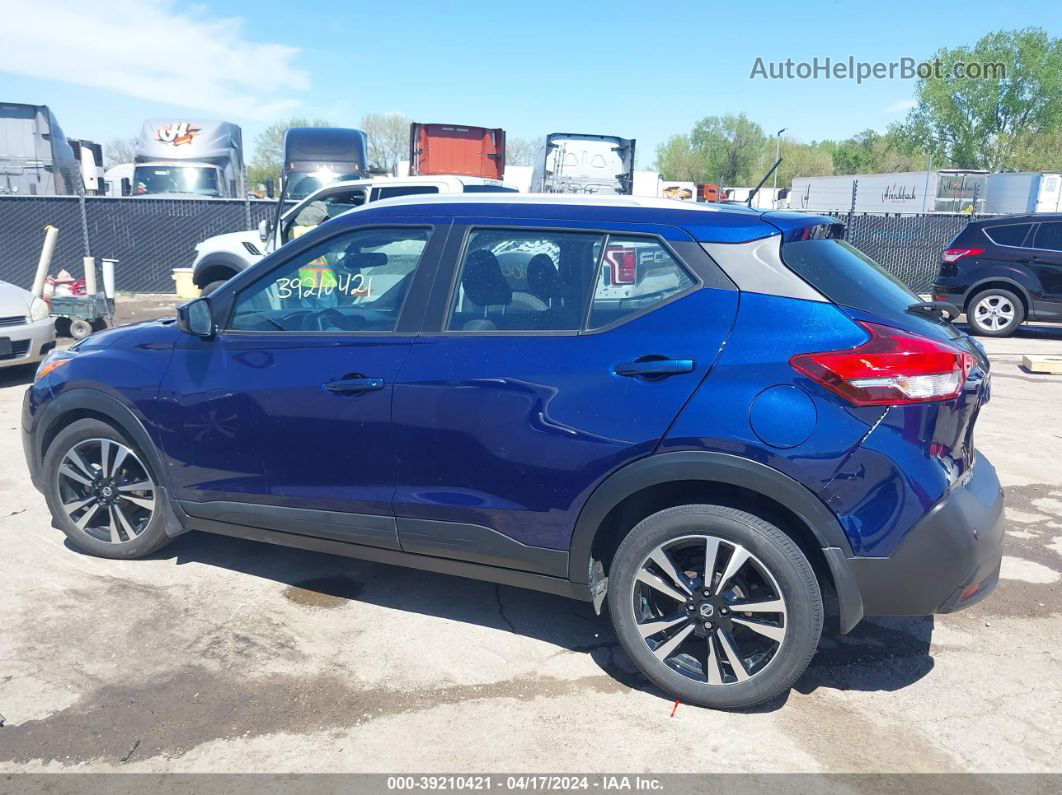 2020 Nissan Kicks Sv Xtronic Cvt Blue vin: 3N1CP5CV6LL554571