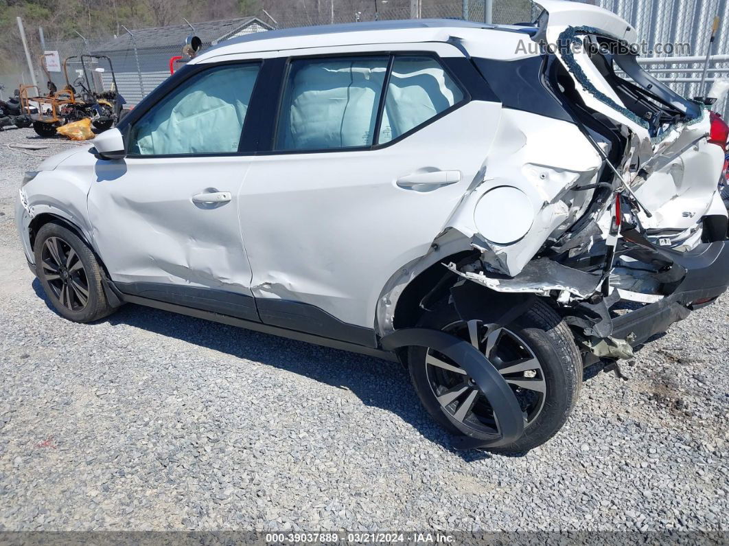 2020 Nissan Kicks Sv Xtronic Cvt White vin: 3N1CP5CV6LL573380