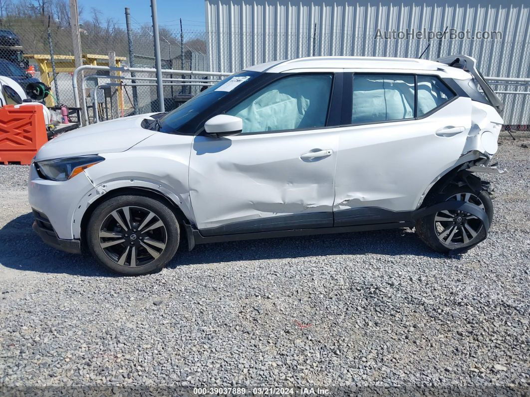 2020 Nissan Kicks Sv Xtronic Cvt White vin: 3N1CP5CV6LL573380