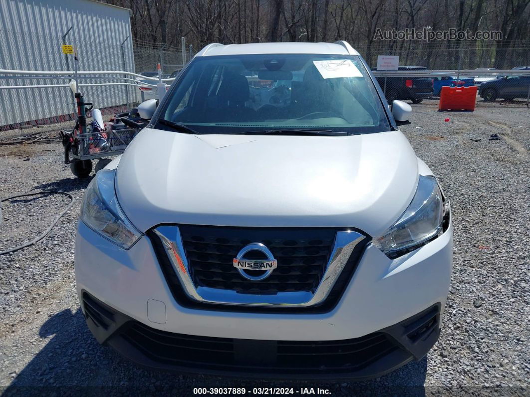 2020 Nissan Kicks Sv Xtronic Cvt White vin: 3N1CP5CV6LL573380