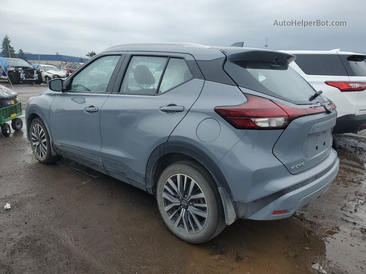 2022 Nissan Kicks Sv Gray vin: 3N1CP5CV6NL476523