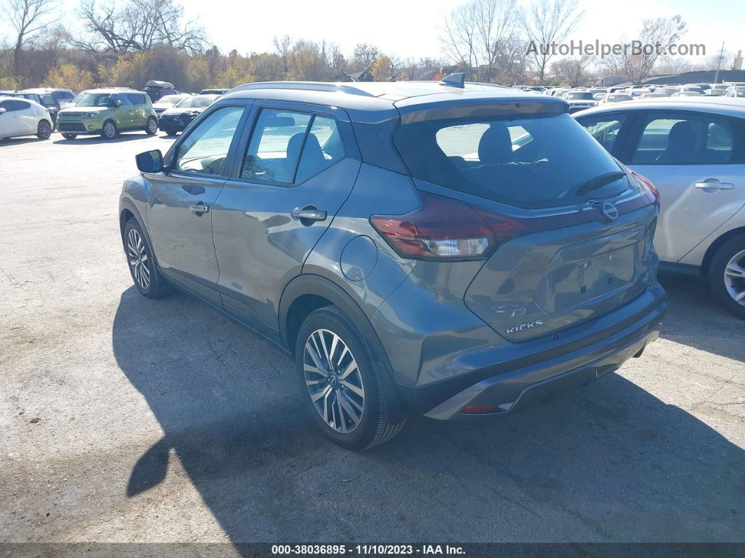 2022 Nissan Kicks Sv Xtronic Cvt Silver vin: 3N1CP5CV6NL480362