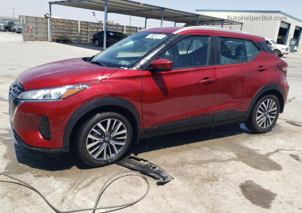 2022 Nissan Kicks Sv Red vin: 3N1CP5CV6NL484086