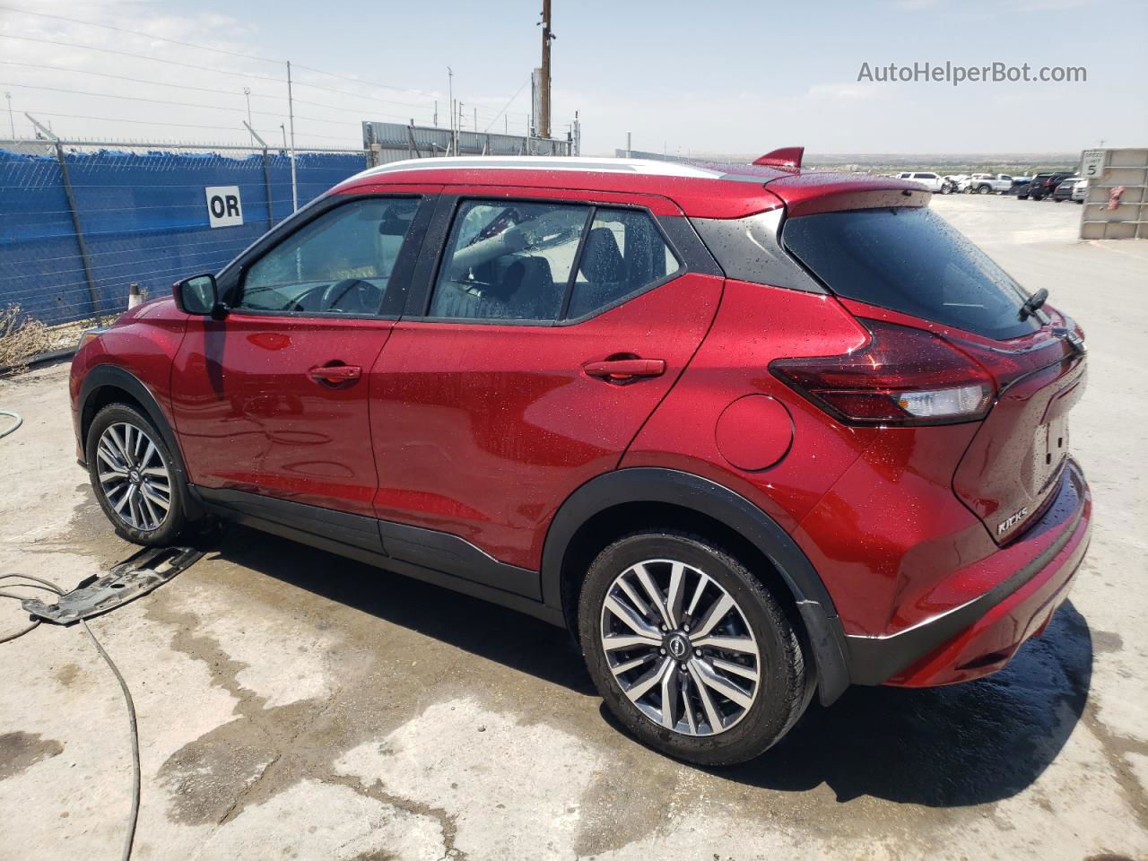 2022 Nissan Kicks Sv Red vin: 3N1CP5CV6NL484086