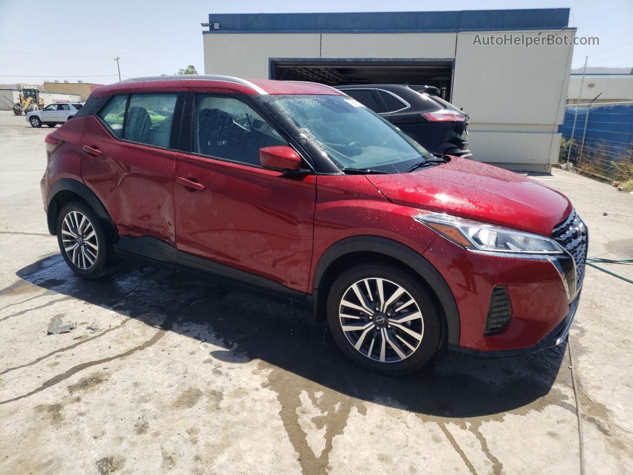 2022 Nissan Kicks Sv Red vin: 3N1CP5CV6NL484086