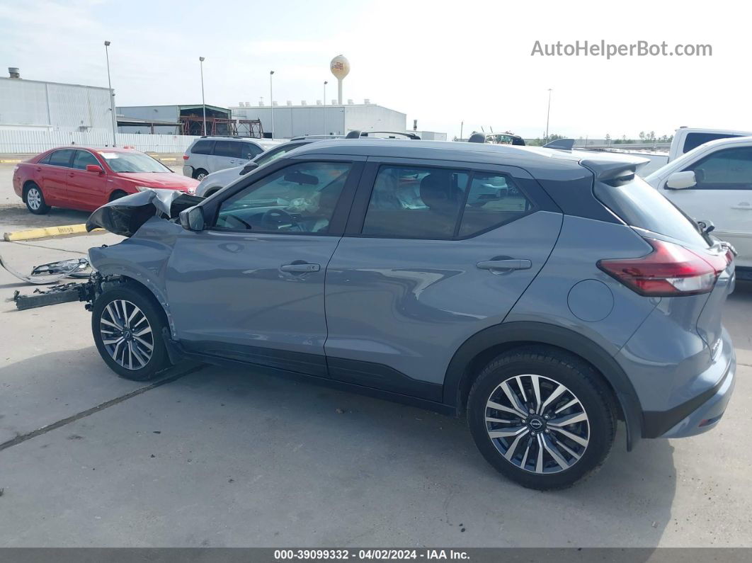 2022 Nissan Kicks Sv Xtronic Cvt Gray vin: 3N1CP5CV6NL499753