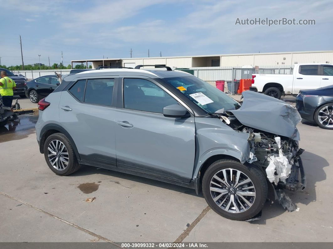 2022 Nissan Kicks Sv Xtronic Cvt Gray vin: 3N1CP5CV6NL499753