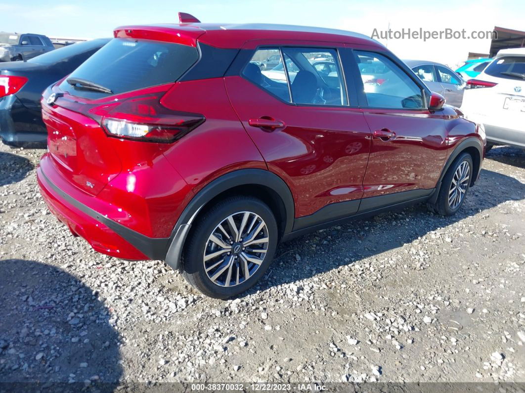 2022 Nissan Kicks Sv Xtronic Cvt Красный vin: 3N1CP5CV6NL505311