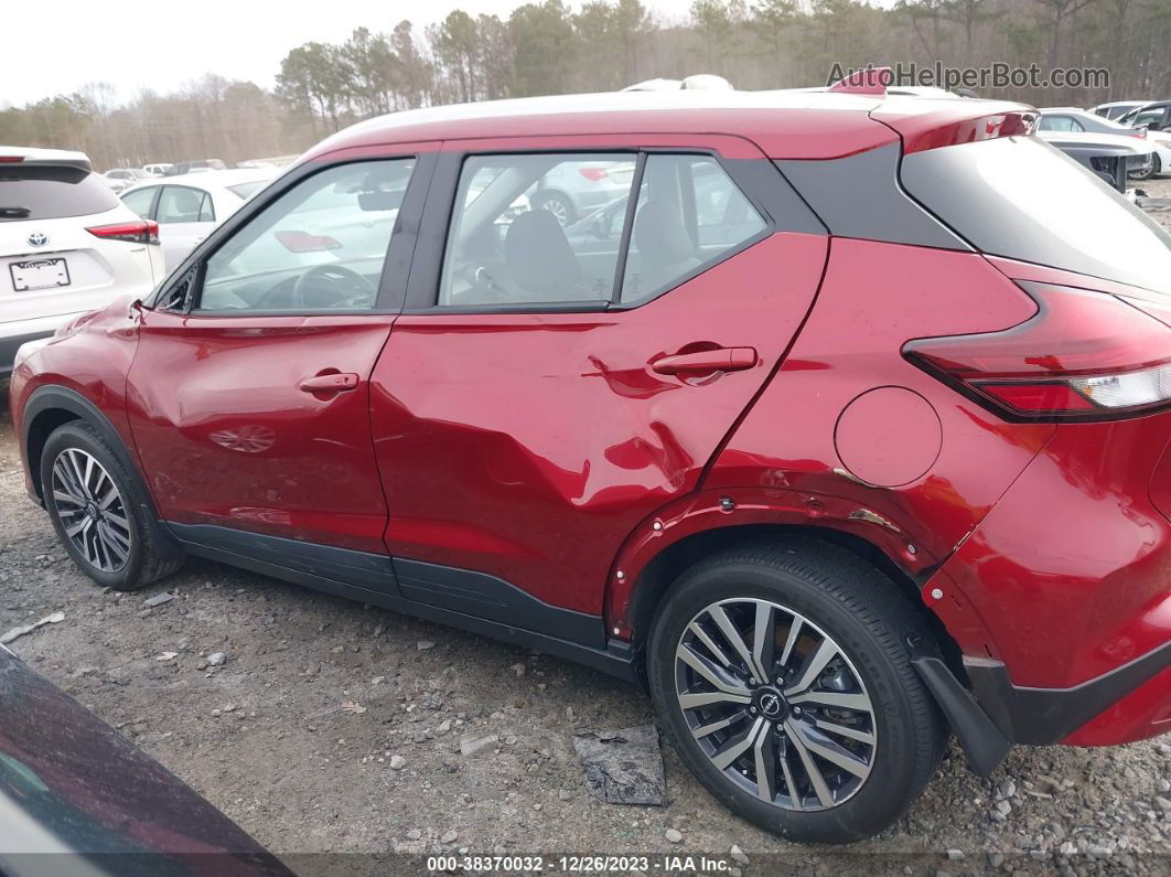 2022 Nissan Kicks Sv Xtronic Cvt Red vin: 3N1CP5CV6NL505311