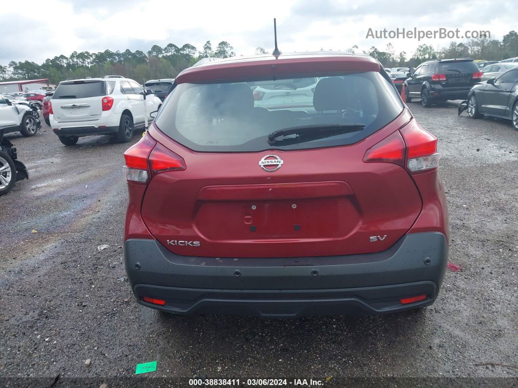 2020 Nissan Kicks Sv Xtronic Cvt Red vin: 3N1CP5CV7LL489195