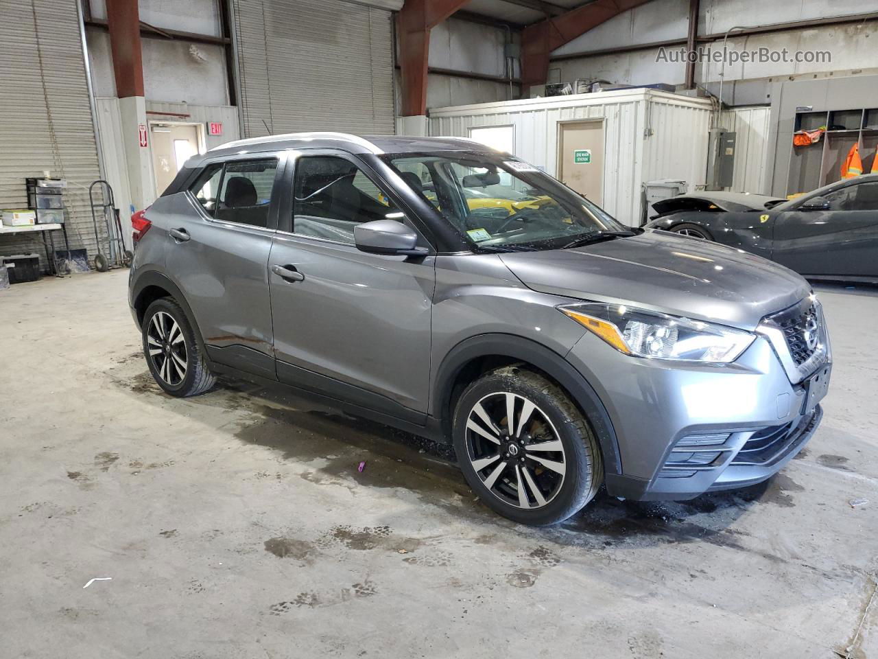 2020 Nissan Kicks Sv Gray vin: 3N1CP5CV7LL495191