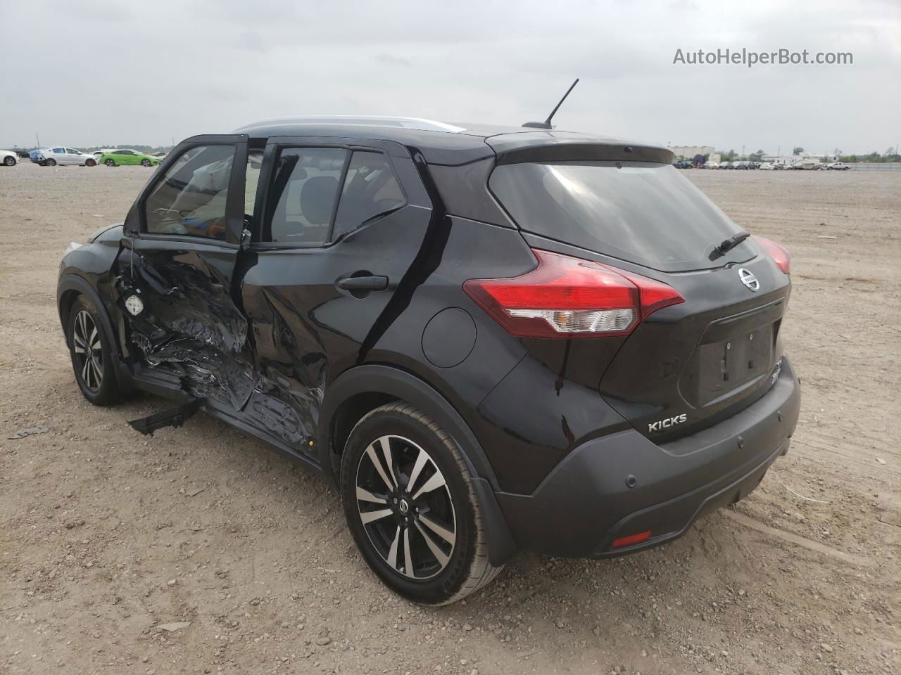 2020 Nissan Kicks Sv Черный vin: 3N1CP5CV7LL515231