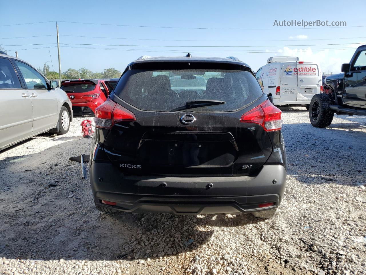 2020 Nissan Kicks Sv Черный vin: 3N1CP5CV7LL519246