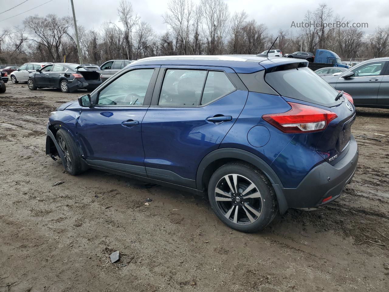 2020 Nissan Kicks Sv Blue vin: 3N1CP5CV7LL562713