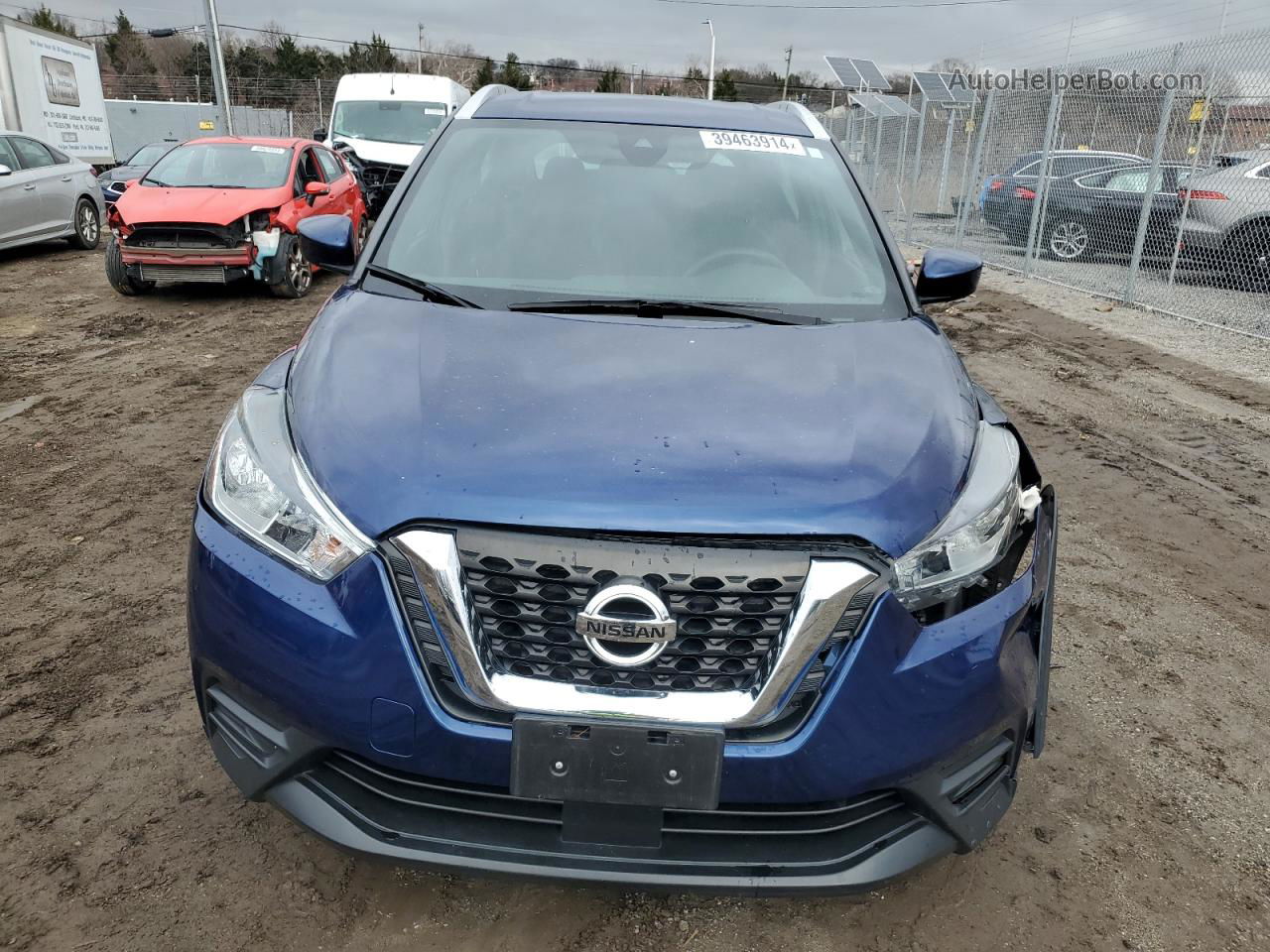 2020 Nissan Kicks Sv Blue vin: 3N1CP5CV7LL562713