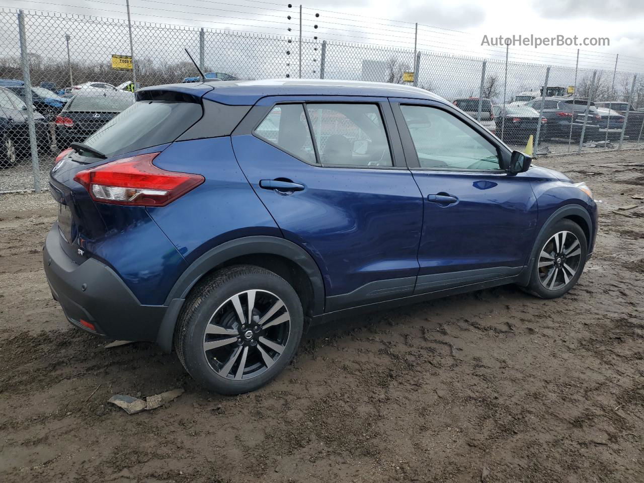 2020 Nissan Kicks Sv Blue vin: 3N1CP5CV7LL562713