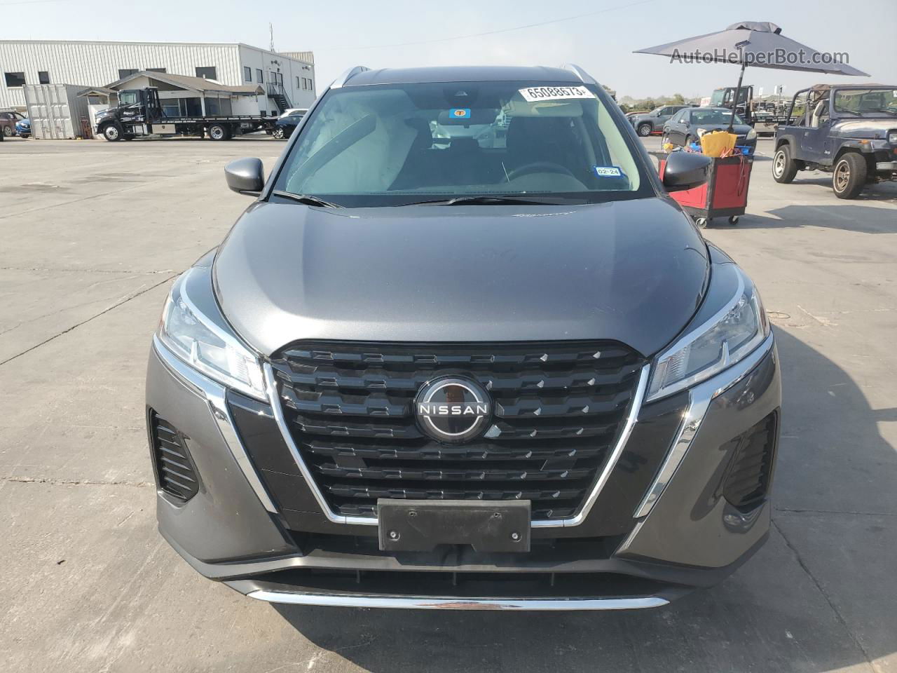 2022 Nissan Kicks Sv Gray vin: 3N1CP5CV7NL495694