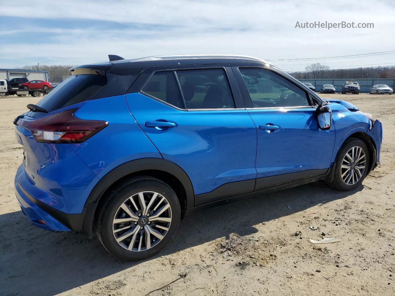 2022 Nissan Kicks Sv Blue vin: 3N1CP5CV7NL496666