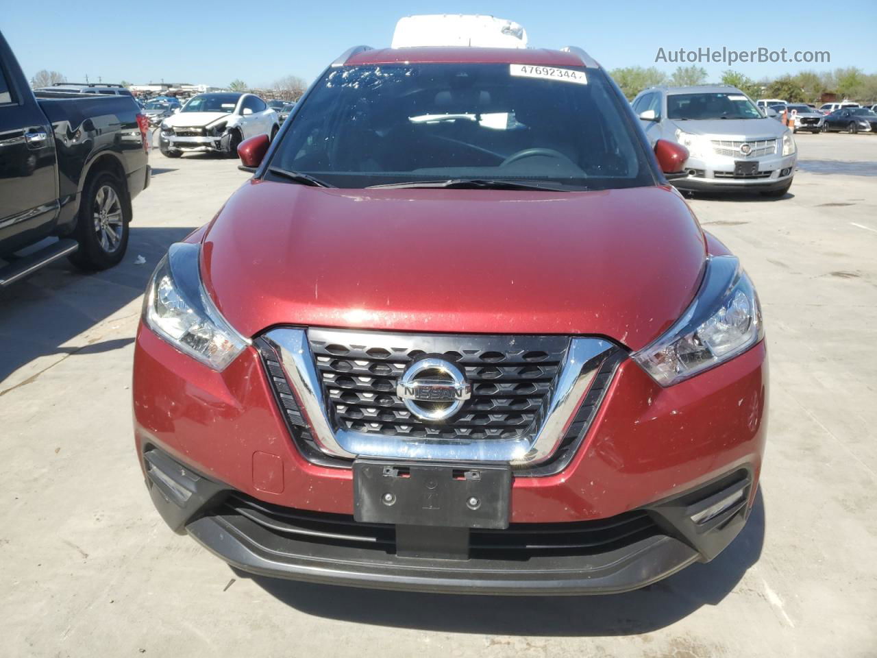 2020 Nissan Kicks Sv Red vin: 3N1CP5CV8LL485673