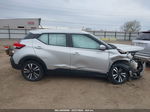 2020 Nissan Kicks Sv Xtronic Cvt Silver vin: 3N1CP5CV8LL488489