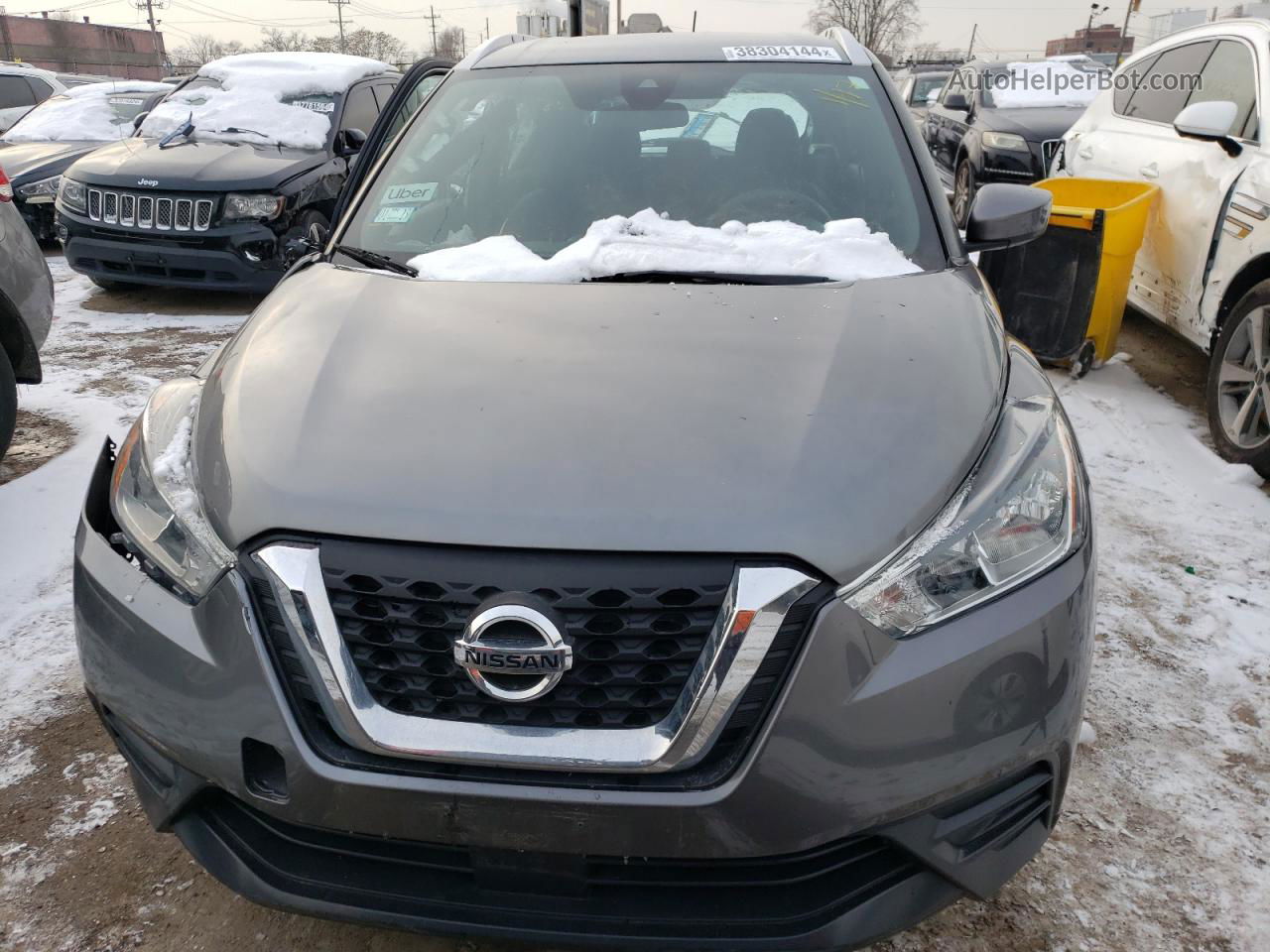 2020 Nissan Kicks Sv Gray vin: 3N1CP5CV8LL493191