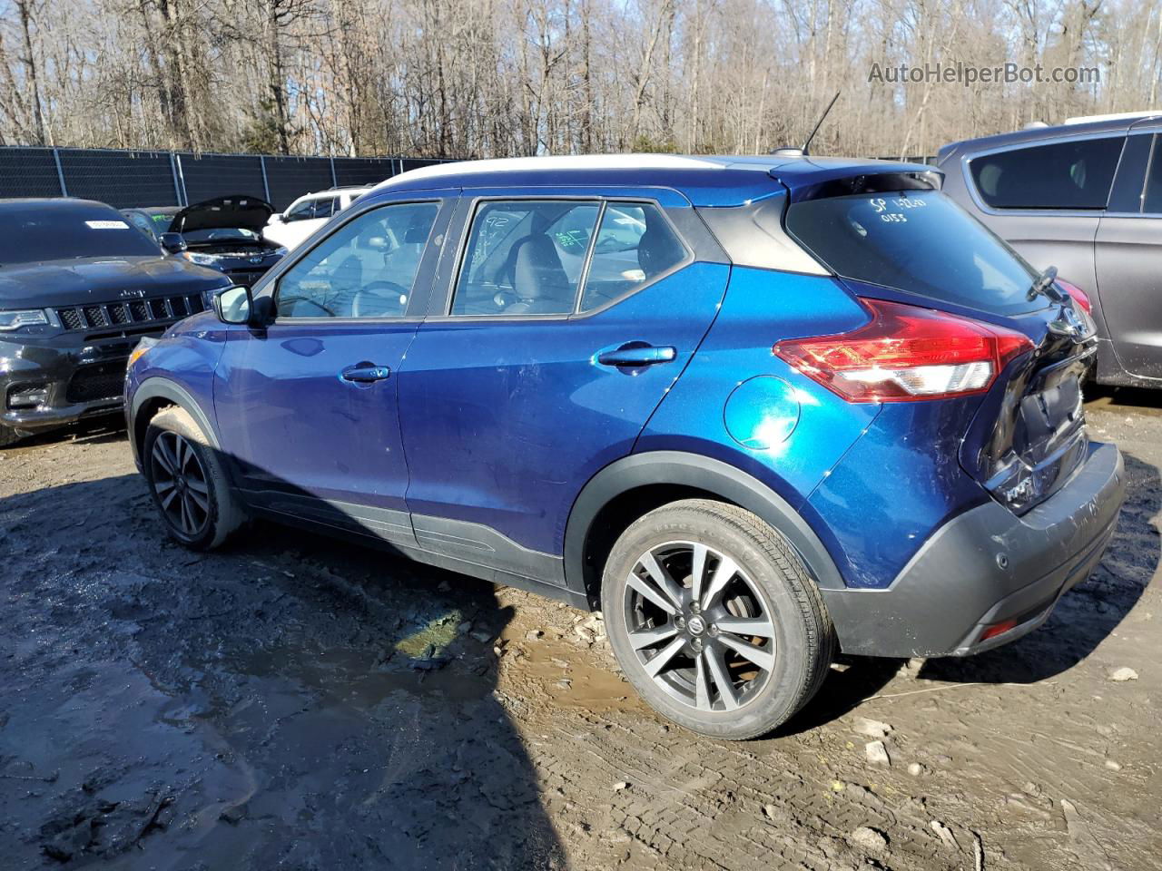 2020 Nissan Kicks Sv Blue vin: 3N1CP5CV8LL500155