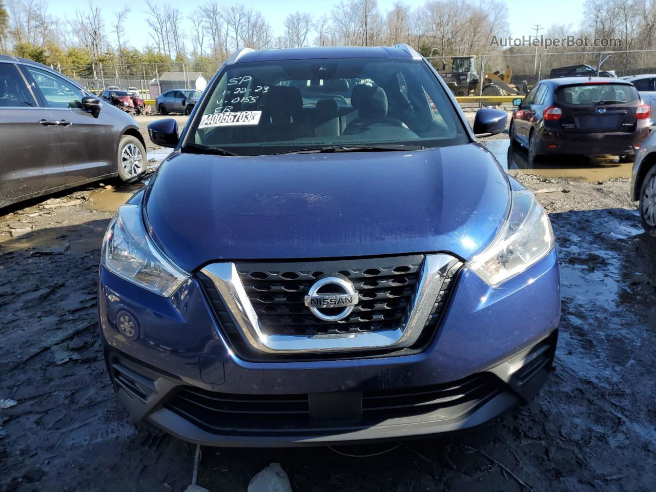 2020 Nissan Kicks Sv Blue vin: 3N1CP5CV8LL500155