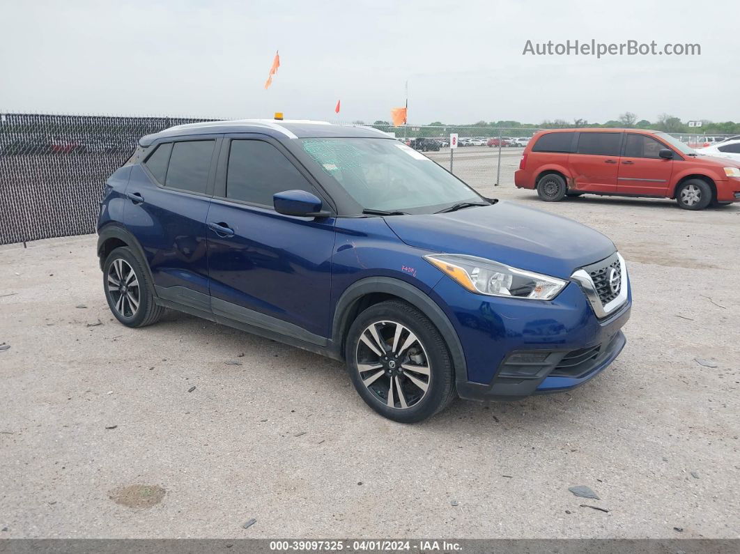 2020 Nissan Kicks Sv Xtronic Cvt Blue vin: 3N1CP5CV8LL502505