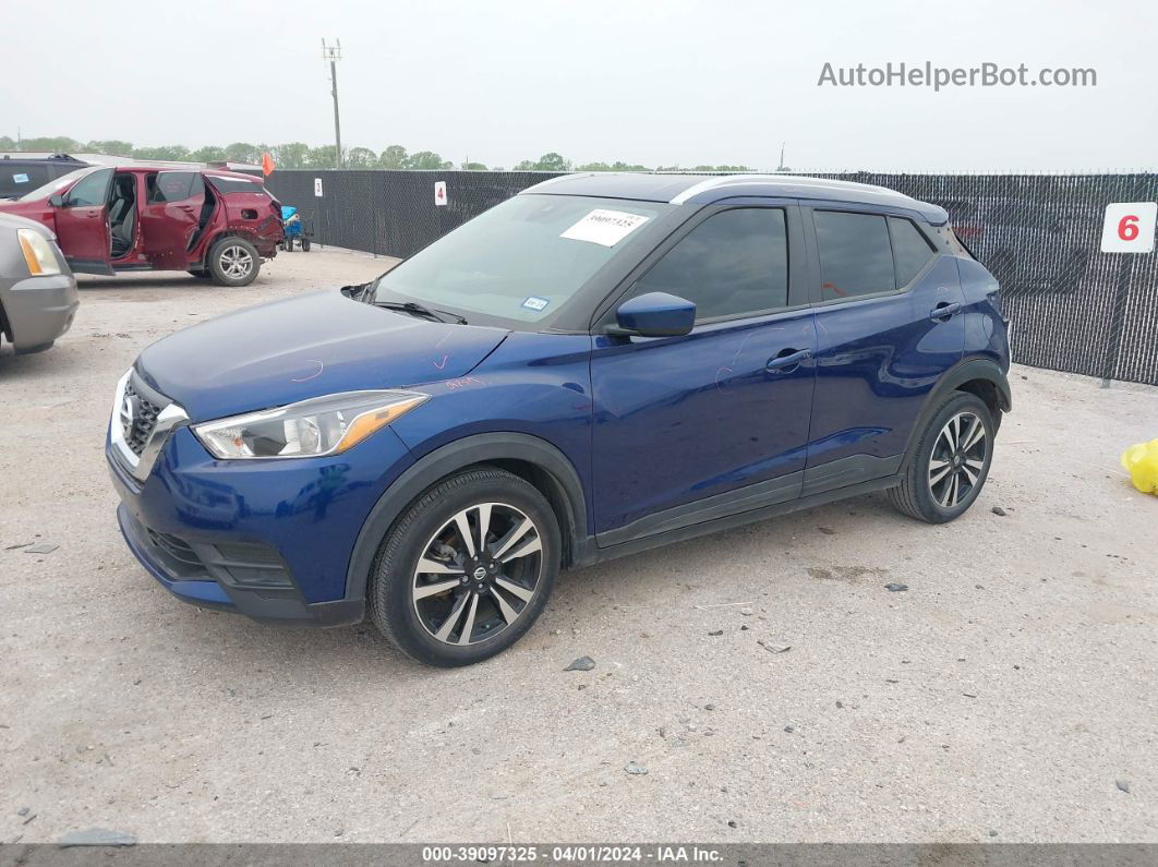 2020 Nissan Kicks Sv Xtronic Cvt Blue vin: 3N1CP5CV8LL502505