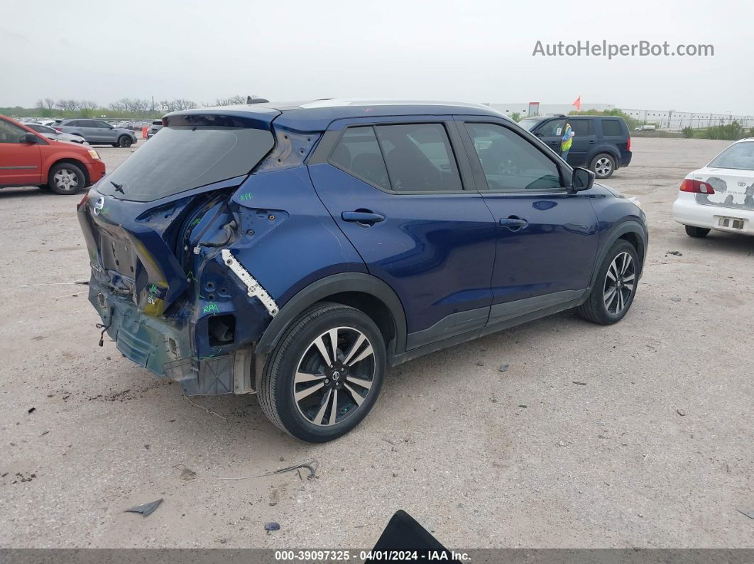 2020 Nissan Kicks Sv Xtronic Cvt Blue vin: 3N1CP5CV8LL502505