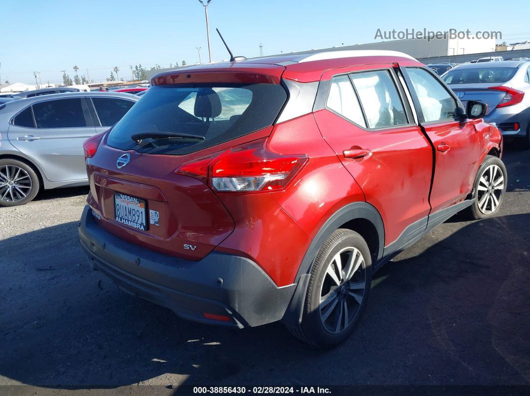 2020 Nissan Kicks Sv Xtronic Cvt Burgundy vin: 3N1CP5CV8LL505680