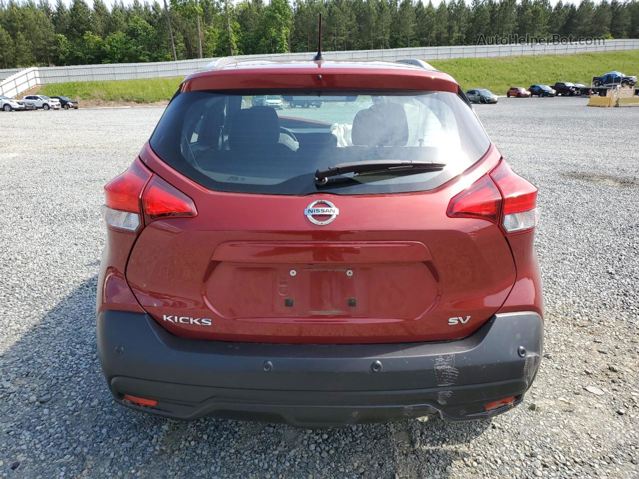 2020 Nissan Kicks Sv Red vin: 3N1CP5CV8LL571551