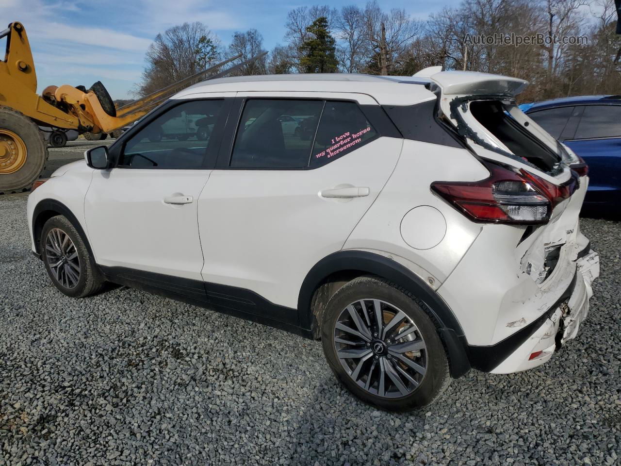 2022 Nissan Kicks Sv White vin: 3N1CP5CV8NL479066