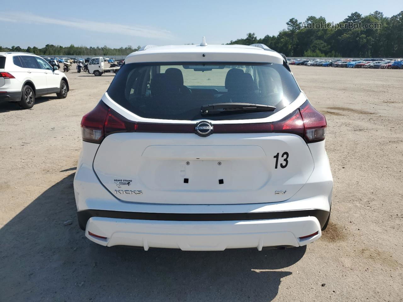 2022 Nissan Kicks Sv White vin: 3N1CP5CV8NL483313