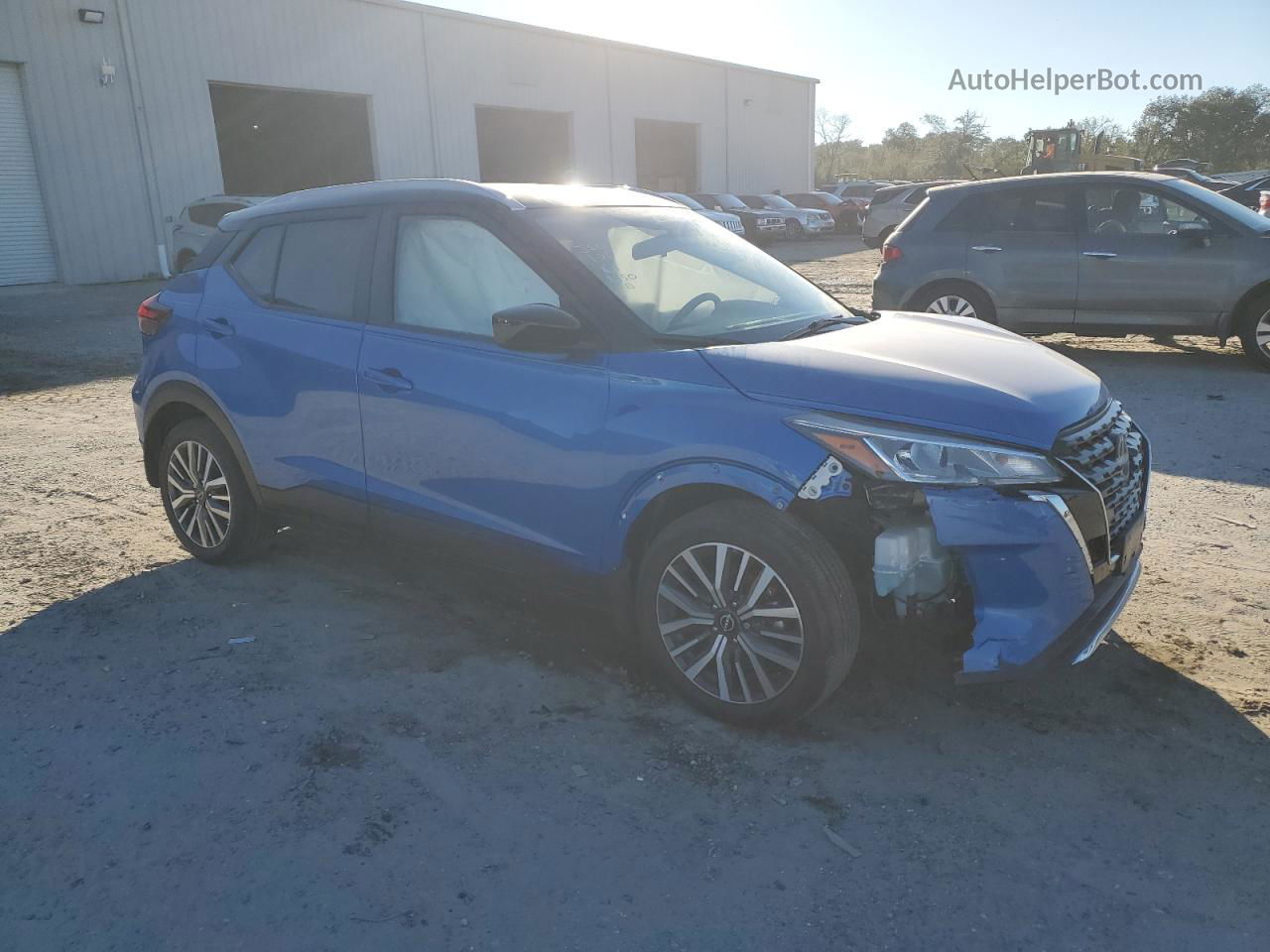 2022 Nissan Kicks Sv Blue vin: 3N1CP5CV8NL501650