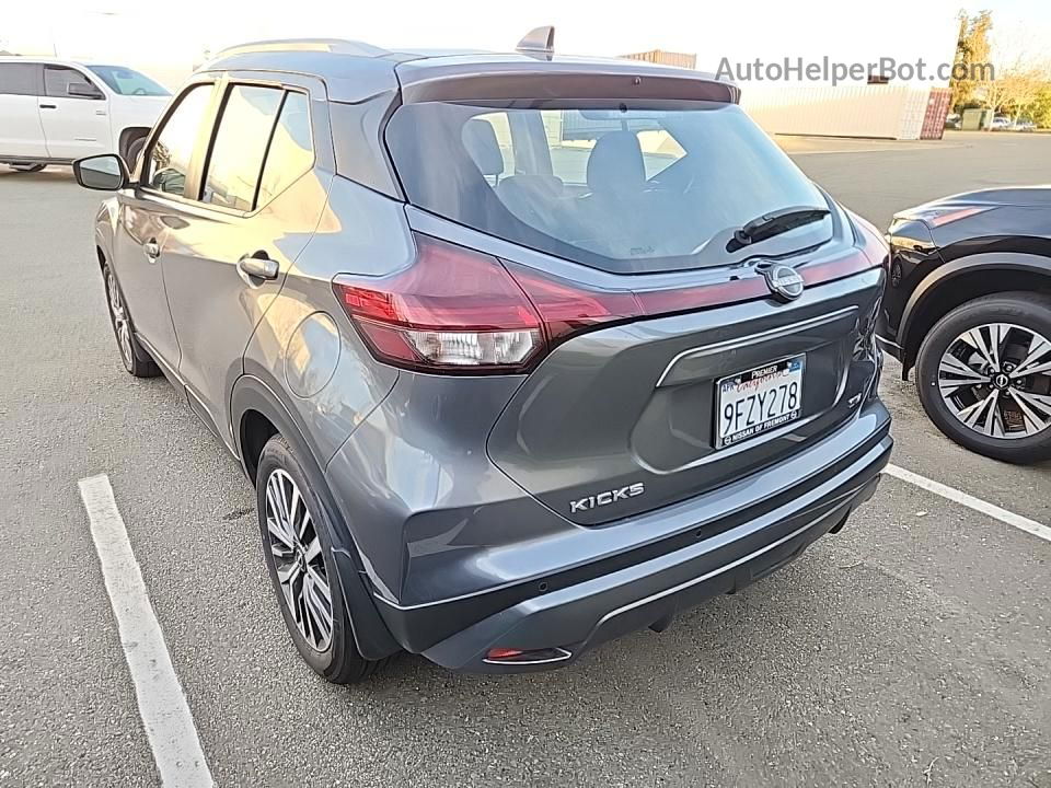 2022 Nissan Kicks Sv Gray vin: 3N1CP5CV8NL531635