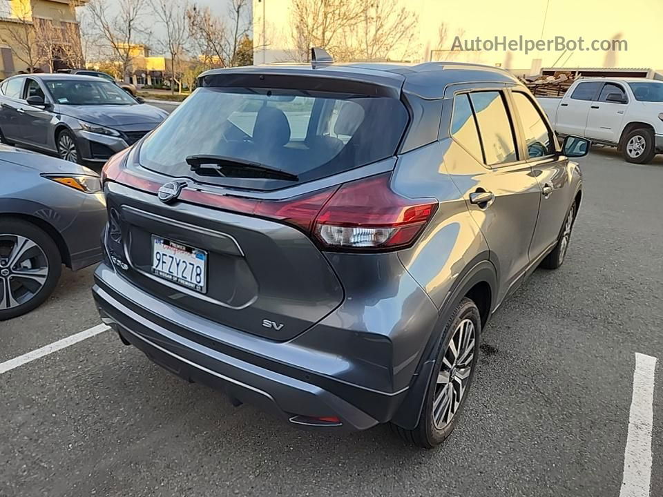 2022 Nissan Kicks Sv Gray vin: 3N1CP5CV8NL531635