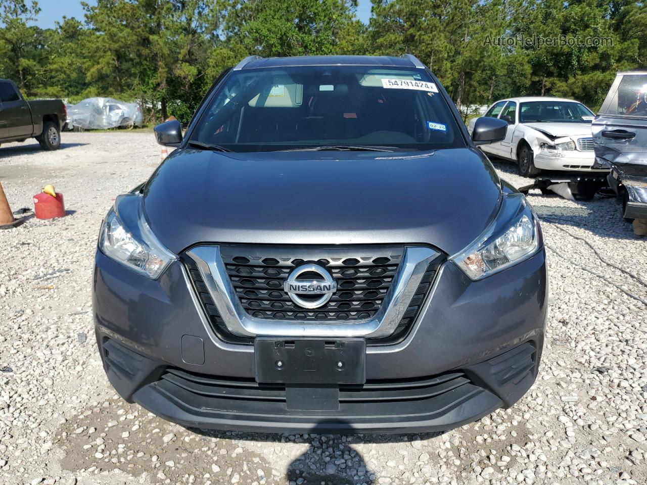 2020 Nissan Kicks Sv Gray vin: 3N1CP5CV9LL525775