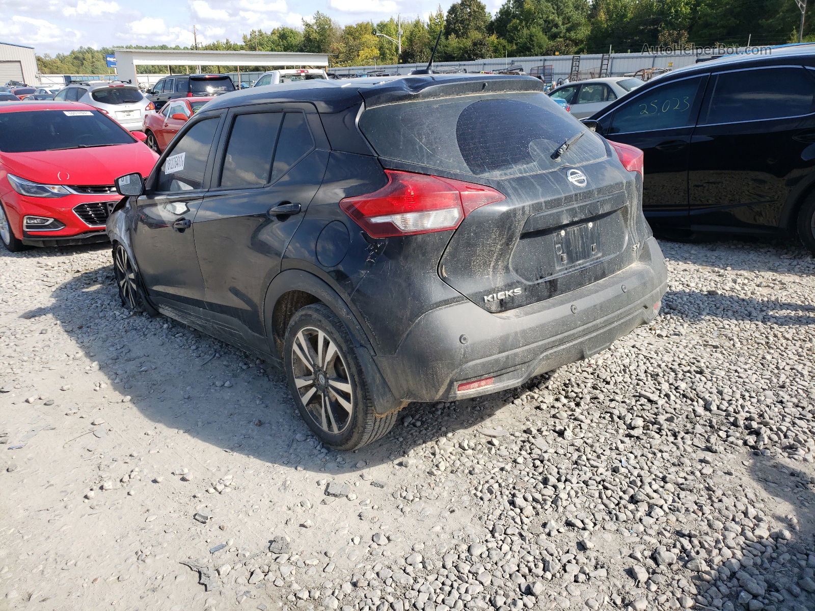 2020 Nissan Kicks Sv Черный vin: 3N1CP5CV9LL531026