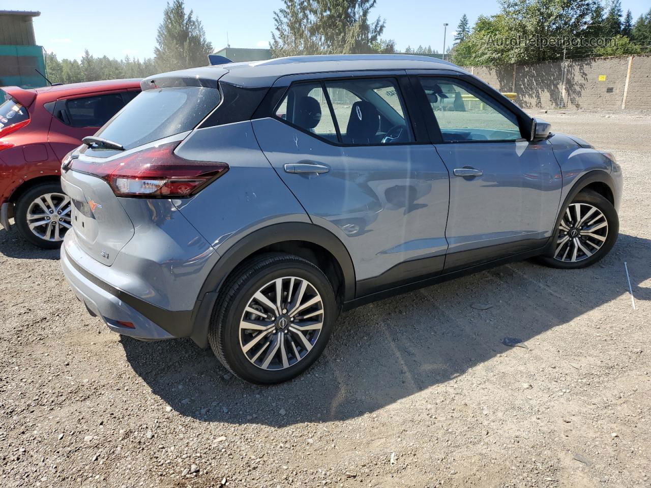 2022 Nissan Kicks Sv Gray vin: 3N1CP5CV9NL484454