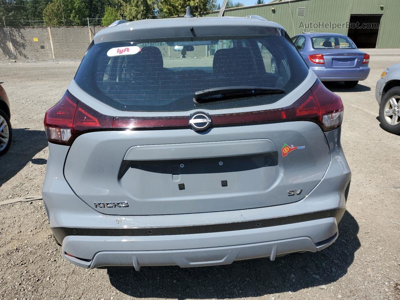 2022 Nissan Kicks Sv Gray vin: 3N1CP5CV9NL484454