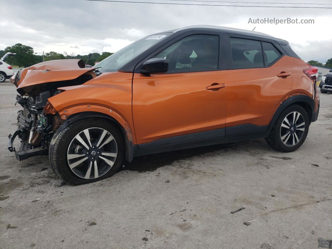 2020 Nissan Kicks Sv Orange vin: 3N1CP5CVXLL532315